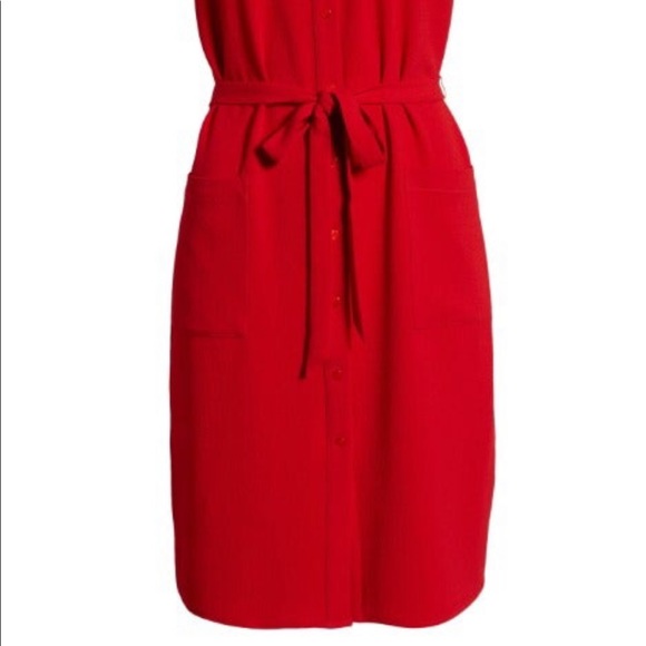 Rachel Parcell red button down dress - Picture 4 of 4